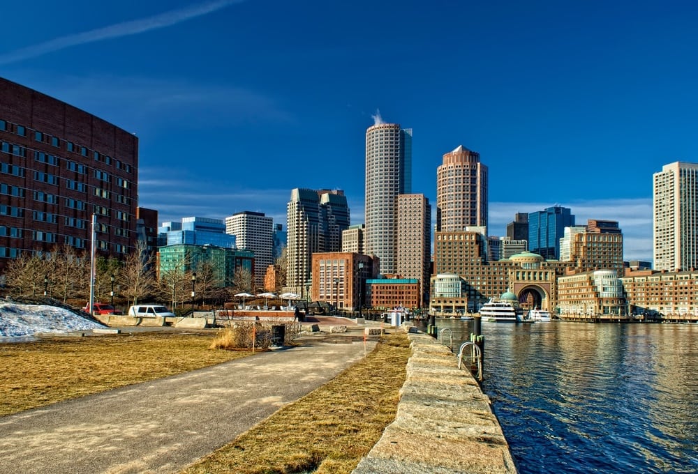 best neighborhoods boston waterfront path