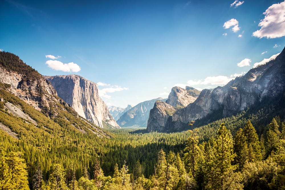 view of Yosemite National Park 