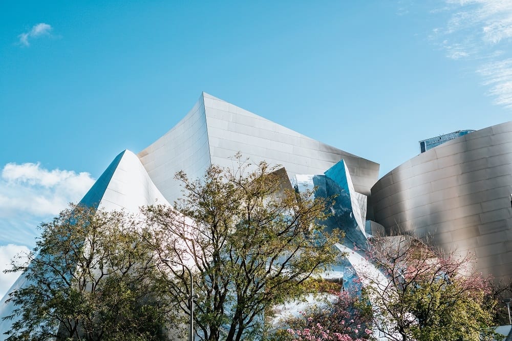 Frank Gehry’s sculptural steel at Walt Disney Concert Hall