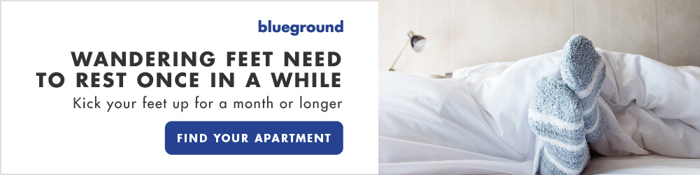 Blueground offers fully-furnished, equipped and serviced apartments in some of the world's most sought after cities.
