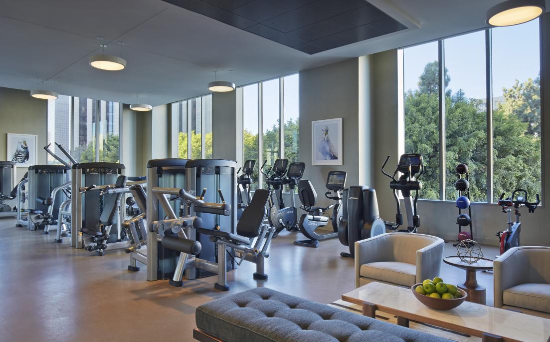 gyms los angeles Emerson building modern indoor gym