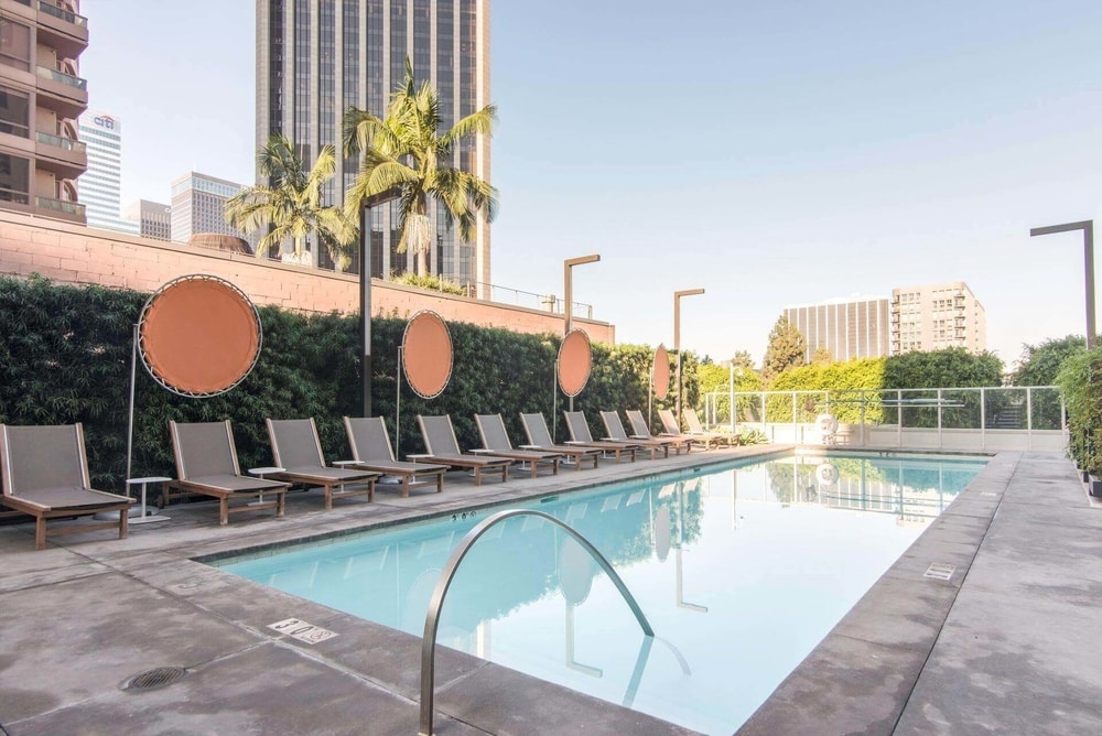 pool workouts BG pool L.A.