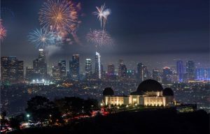 fireworks for the fourth of july in los angeles