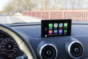 a smart car tablet