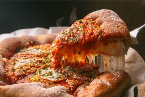 pizza in chicago's food festival