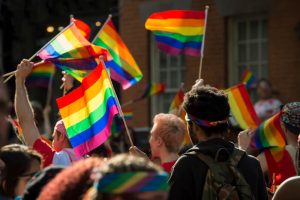 gay pride festival in greenwich village in manhattan