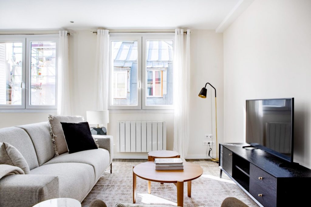 Living room in Paris