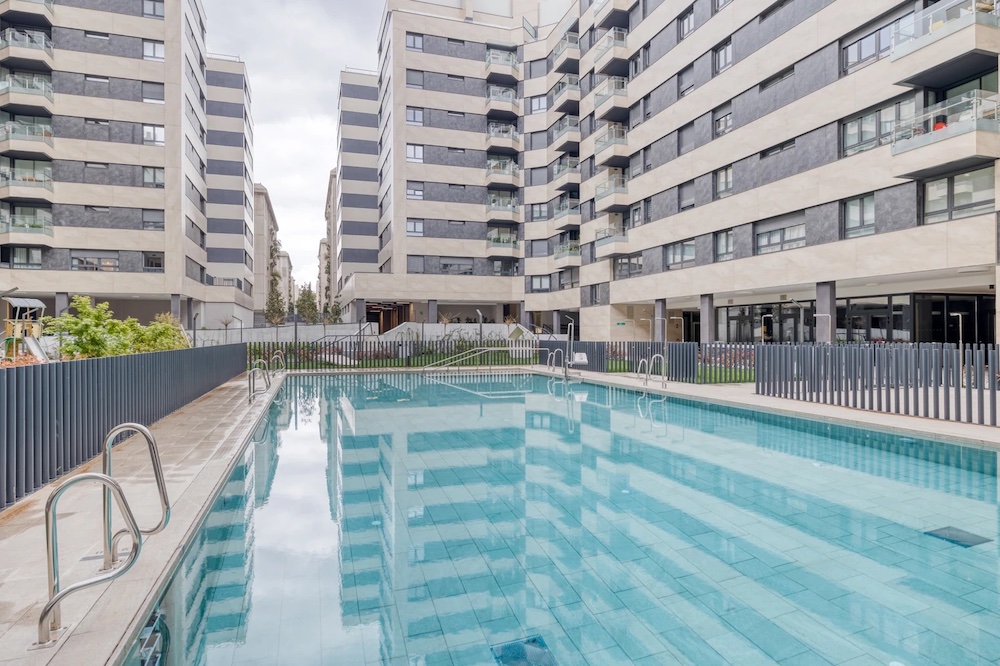 a madrid apartment with pool