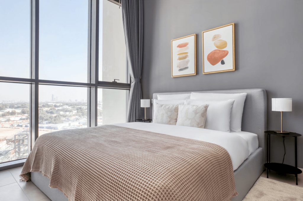 Dubai apartment bedroom