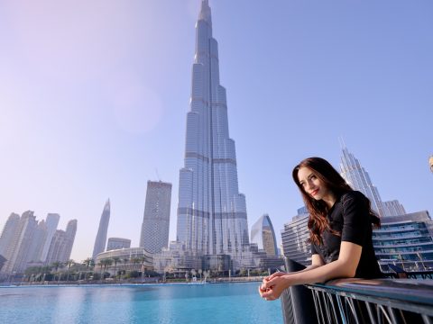 Woman in Dubai