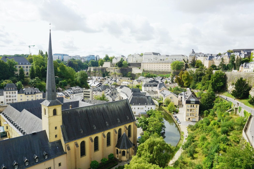 Luxembourg city view