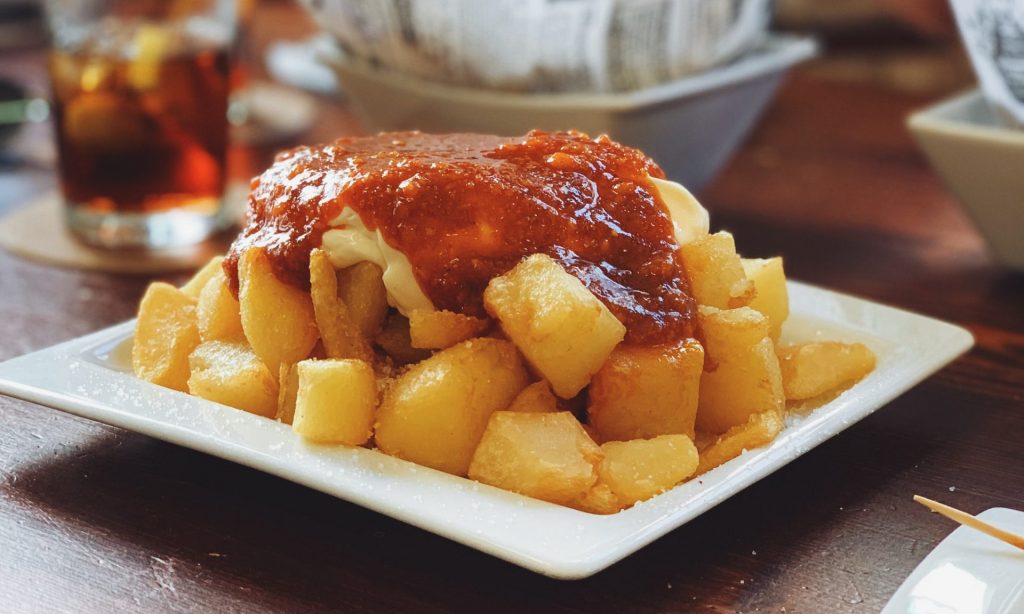 Potato tapas